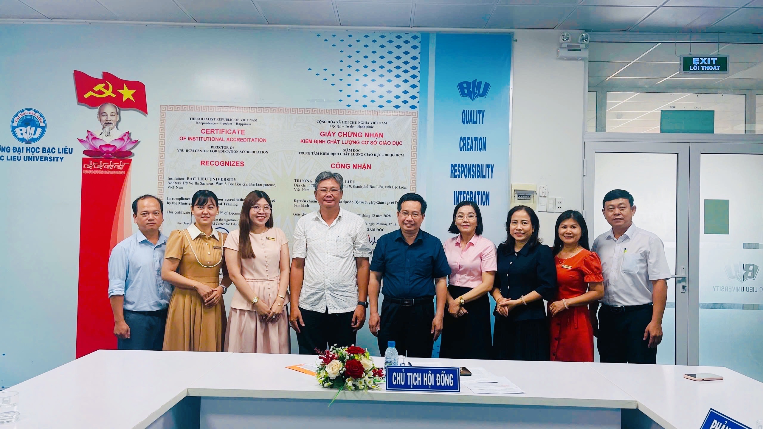 Hội đồng thẩm định giáo trình Cơ sở dữ liệu